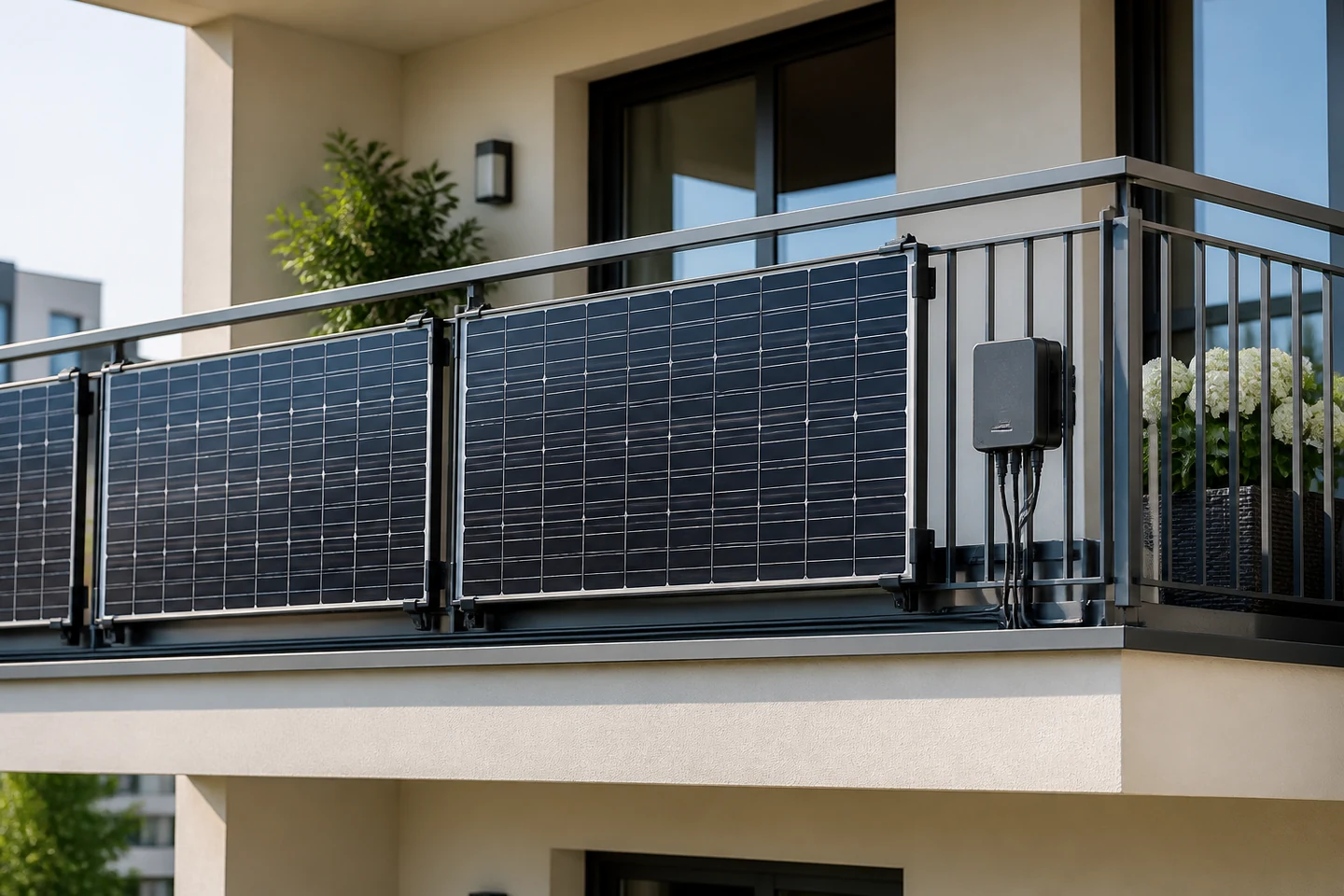 Beispielhafte Produktkategorie Balcony Solar Systems