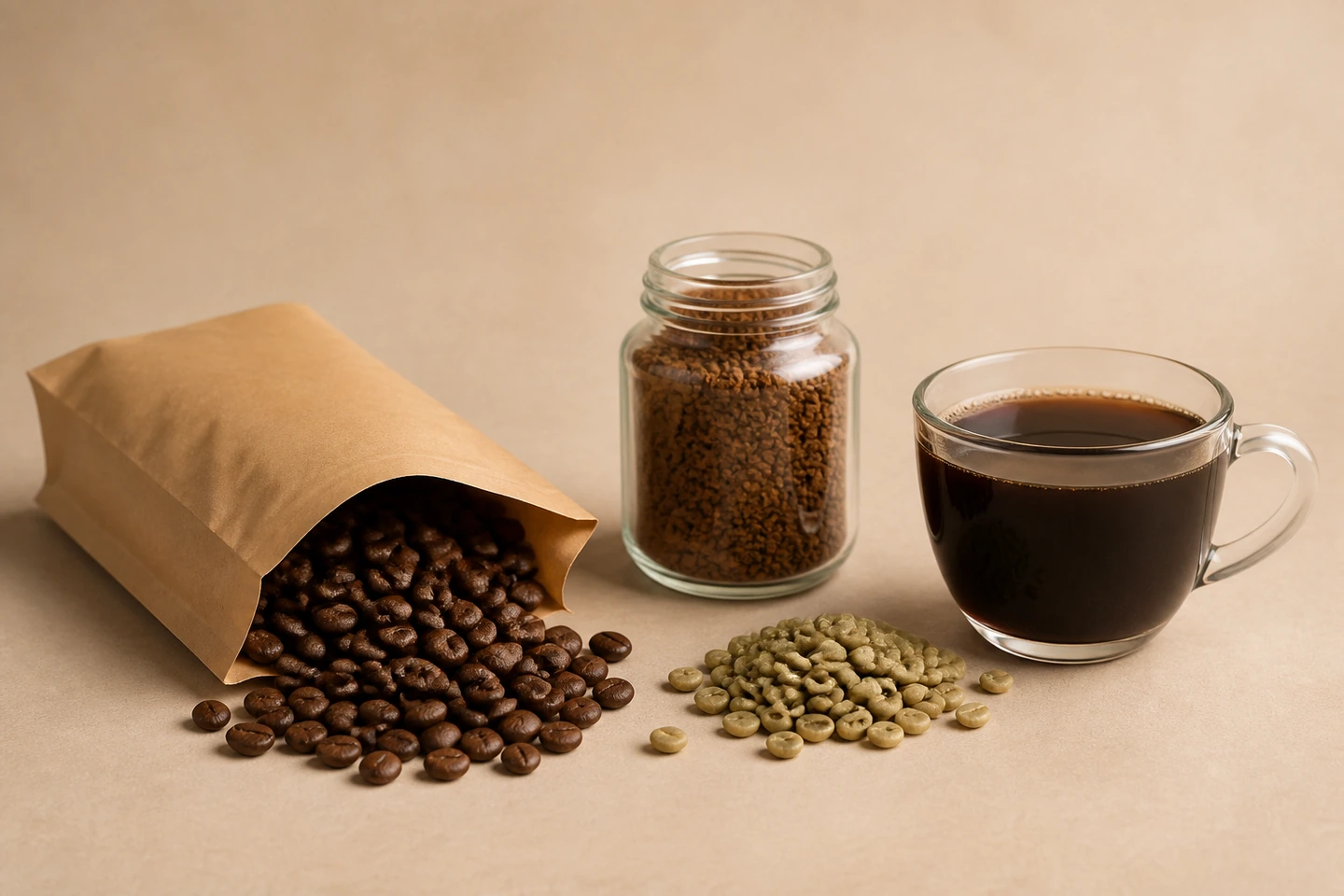 فئة منتجات توضيحية لـ Coffee