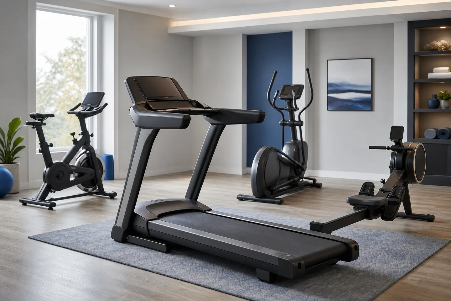 Ilustrasi kategori produk Treadmills