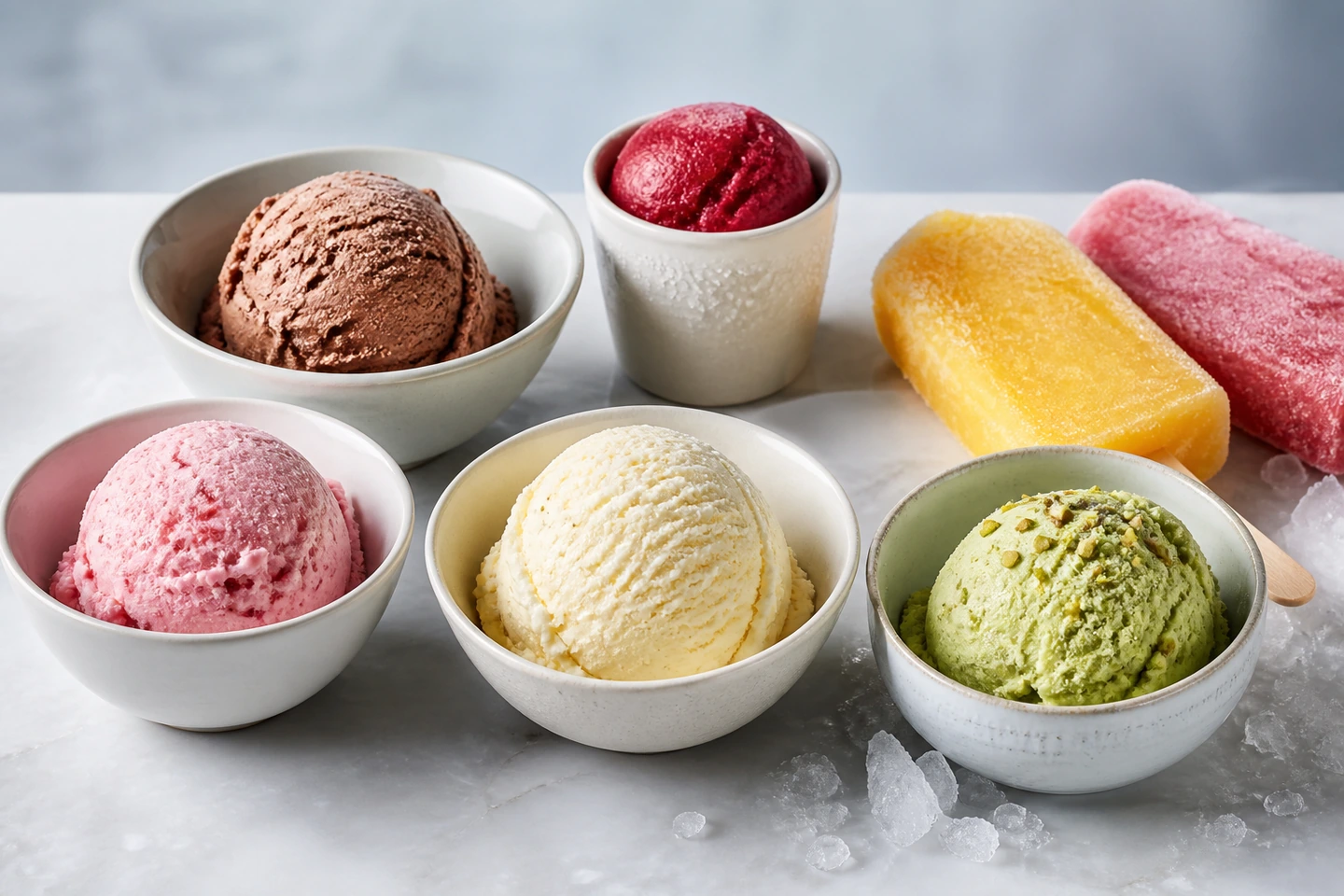 فئة منتجات توضيحية لـ Ice Cream & Frozen Desserts