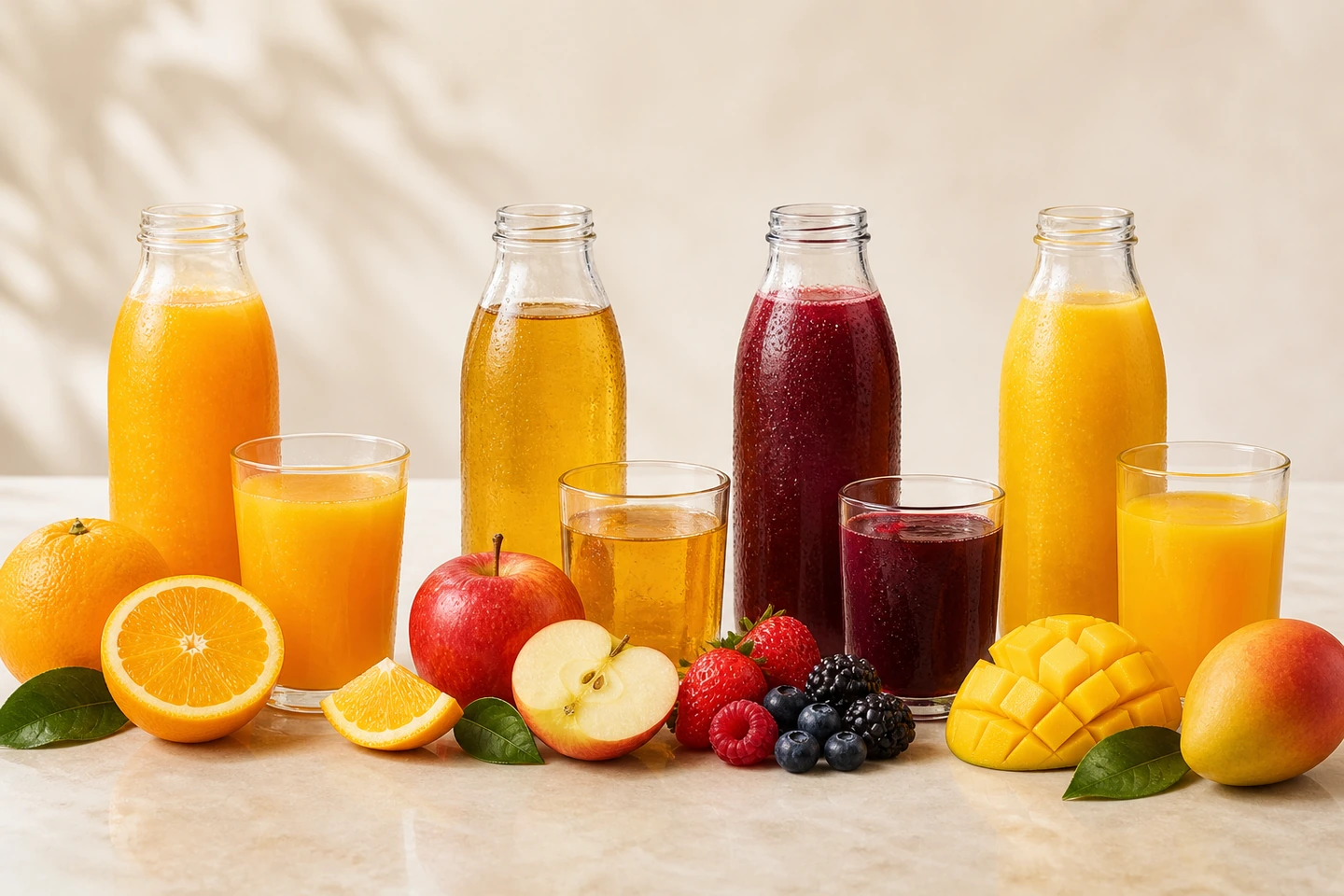 Ilustrasi kategori produk Jus & Minuman Buah