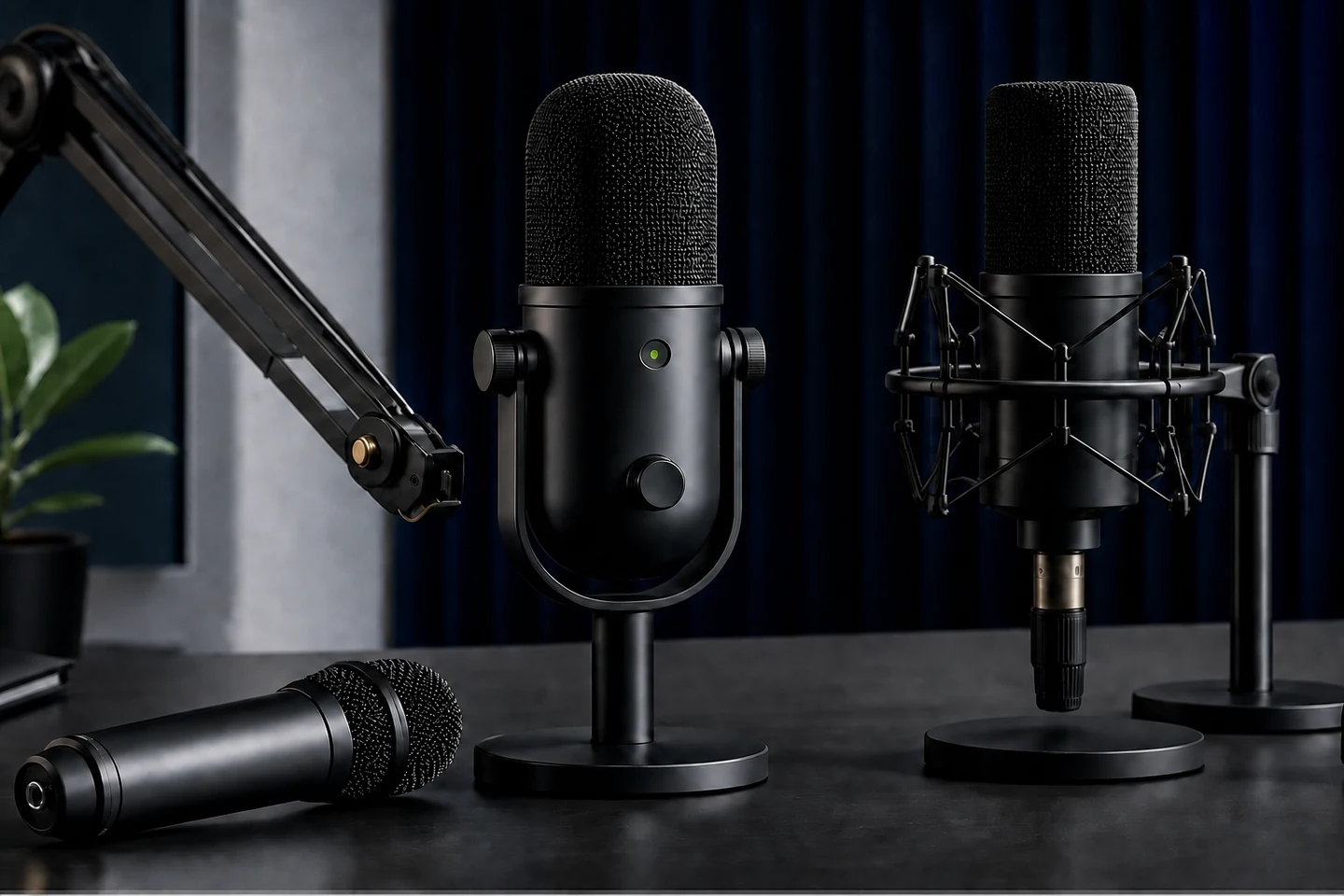 Catégorie de produits illustrative : Microphones