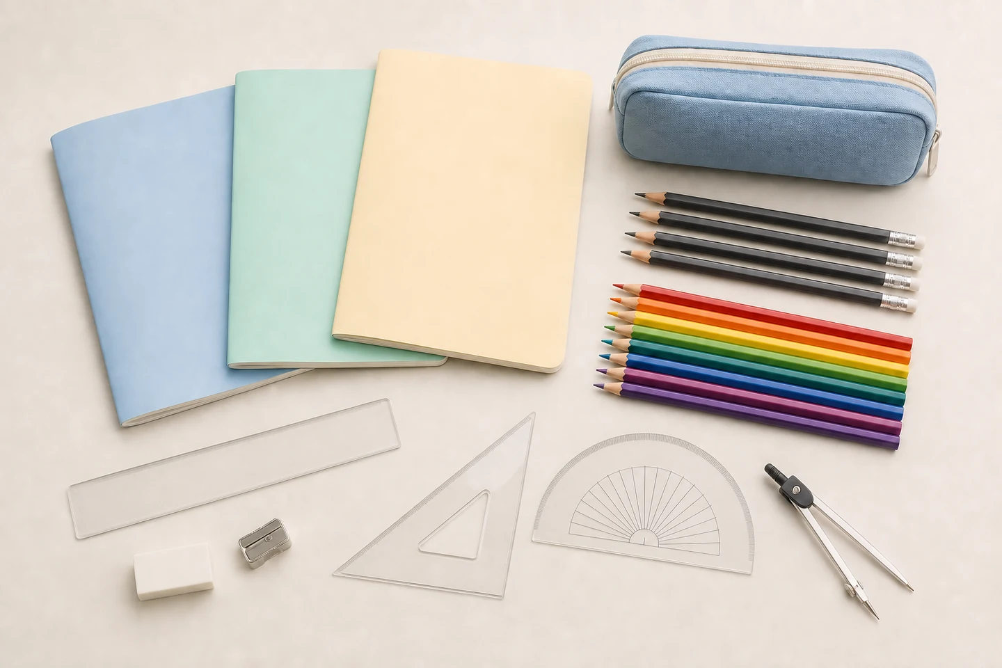学生文具 产品品类示意图