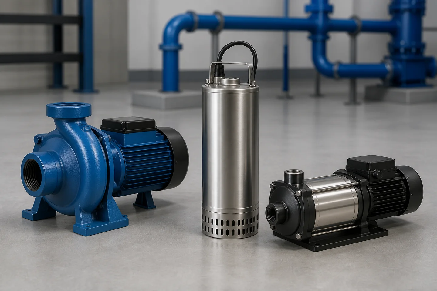 Beispielhafte Produktkategorie Water Pumps