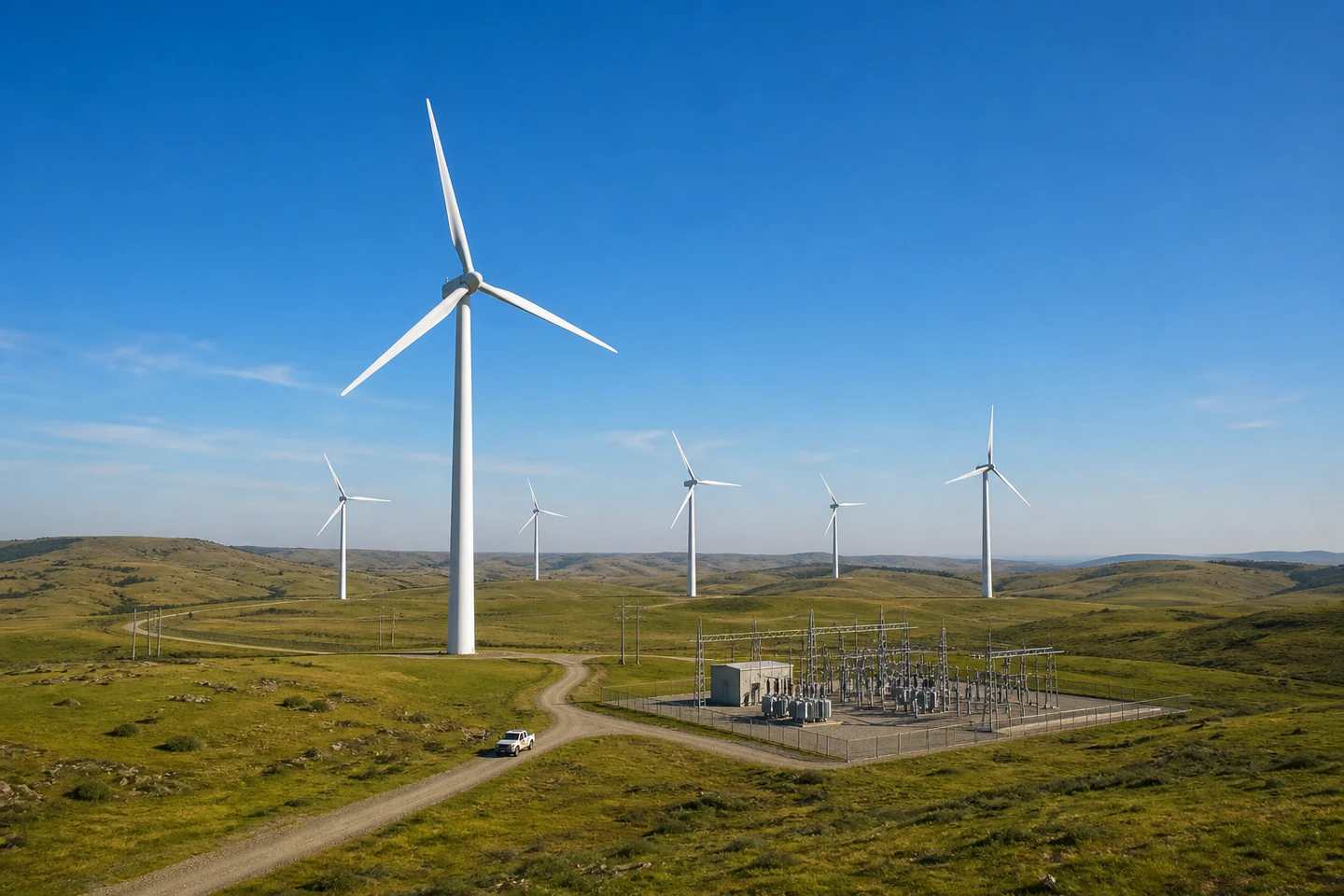 Catégorie de produits illustrative : Systèmes d’énergie éolienne