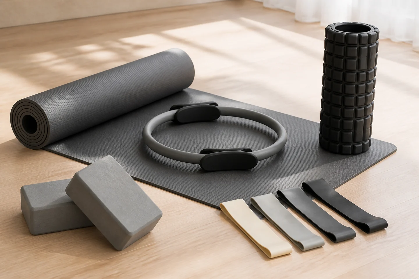 Illustrative Yoga & Pilates product category
